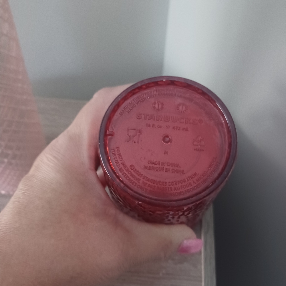 Starbucks Lot Of 2 Jeweled Tumblers No Straws - Picture 6 of 9
